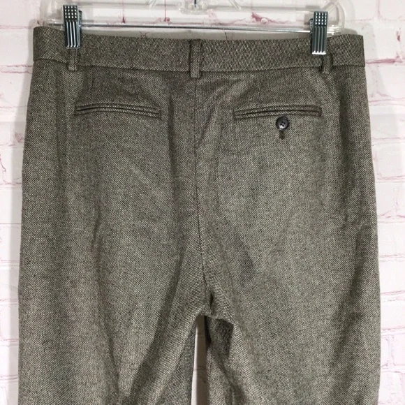 J. Crew Wool Blend Pants - Size 6 - Picture 8 of 8